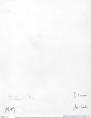 Historisches Foto (Rückseite) von Pegomyrmekella chaulia (Robins, Feldmann & Schweitzer, 2013) (NHMW-AFW-GEO-BACHMAYER-FOTO-1990-0041-1947)